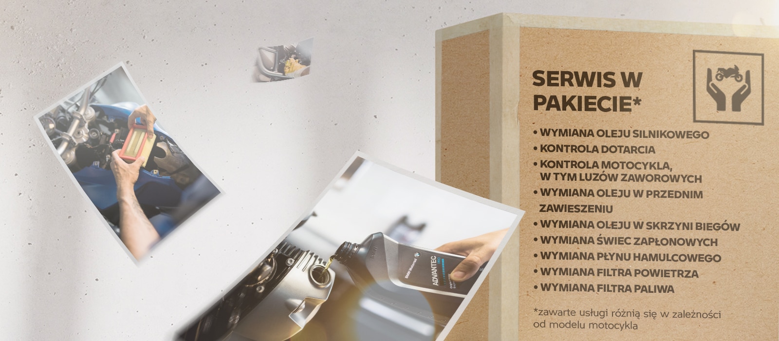PAKIET SERWISOWY BMW MOTORRAD